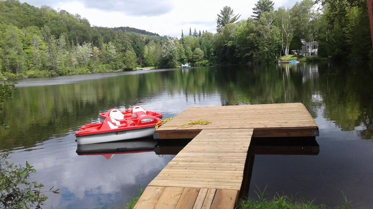 Hotel Du Lac Lenore Sainte-Adèle Exterior foto